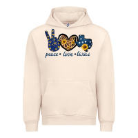 Sandshell Peace Love Texas Urban Hoodie - Bettercallsaul