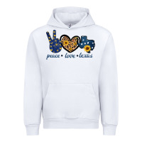White Peace Love Texas Urban Hoodie - Bettercallsaul