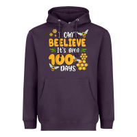 Plum i cant beelieve its been 100 days Heavyweight Hoodie - MaliasSmallBusiness