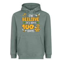 Sage i cant beelieve its been 100 days Heavyweight Hoodie - MaliasSmallBusiness