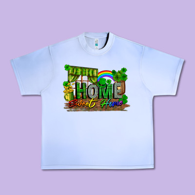 Home Sweet Home Urban Heavy Tee Designed By Fadigitalartstudio