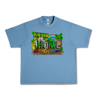 Pebble Blue home sweet home Urban Heavy Tee - FaDigitalArtStudio