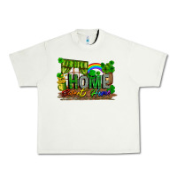 Pistachio home sweet home Urban Heavy Tee - FaDigitalArtStudio