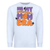 White in my basketball mom era Premium Sweatshirt - MaliasSmallBusiness