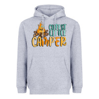 Heather Grey cutest little camper Heavyweight Hoodie - MaliasSmallBusiness