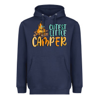 Navy cutest little camper Heavyweight Hoodie - MaliasSmallBusiness