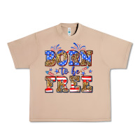Burro Born to be free Urban Heavy Tee - Neo Western