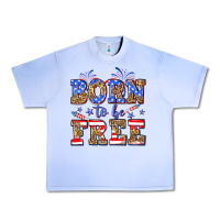 Grape Ice Born to be free Urban Heavy Tee - Neo Western