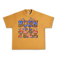 Peanut Butter Born to be free Urban Heavy Tee - Neo Western