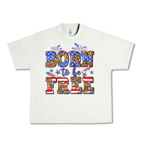 Pistachio Born to be free Urban Heavy Tee - Neo Western