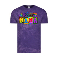 Cloud Purple proud mama Vintage Tee - Zillion Design Studio