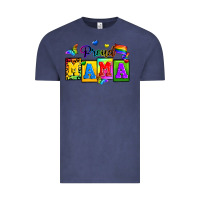 Vintage Denim proud mama Vintage Tee - Zillion Design Studio