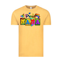 Vintage Mustard proud mama Vintage Tee - Zillion Design Studio