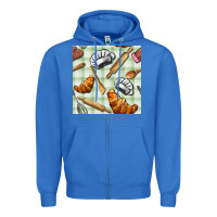 True Royal chef tools seamless pattern Zipper Hoodie - BundleAndBundleShop