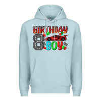 Blue Mist birthday boy Premium Hoodie - BundleAndBundleShop