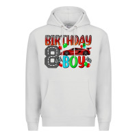 Dove Grey birthday boy Premium Hoodie - BundleAndBundleShop