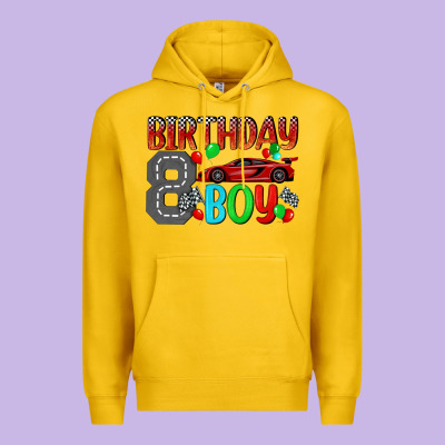 Birthday Boy Premium Hoodie Designed By Bundleandbundleshop