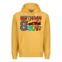 Mustard birthday boy Premium Hoodie - BundleAndBundleShop