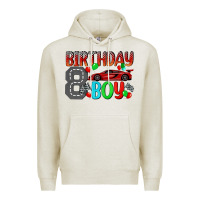 Oatmeal Heather birthday boy Premium Hoodie - BundleAndBundleShop