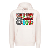 Pale Pink birthday boy Premium Hoodie - BundleAndBundleShop