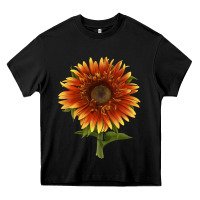 Black The  Sunflower Heavy Core Tee - LillyAllenDesigns