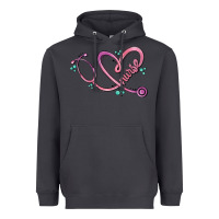 Smoke nurse heart Heavyweight Hoodie - MaliasSmallBusiness