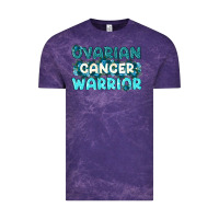 Cloud Purple Ovarian Cancer Warrior Vintage Tee - texasbilliewilder