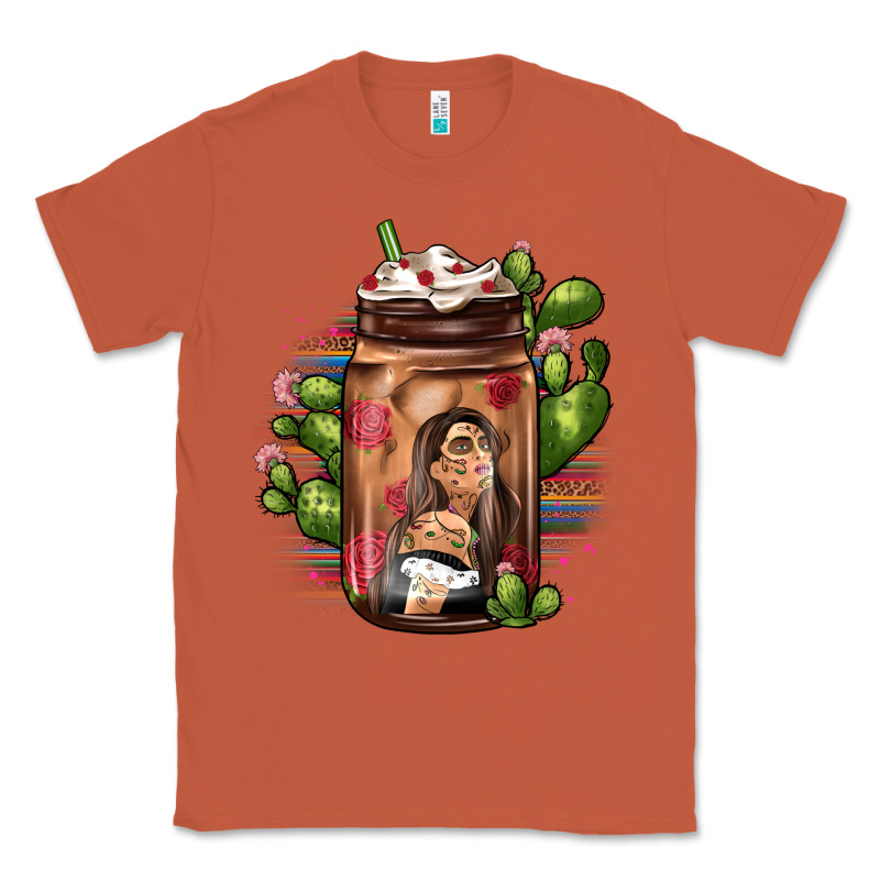 Mexican Coffee Cup Cactus Classic Tee by JahusDesignShop | Teevron