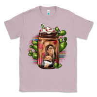 Lilac mexican coffee cup cactus Classic Tee - JahusDesignShop