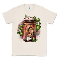 Natural mexican coffee cup cactus Classic Tee - JahusDesignShop