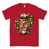 Red mexican coffee cup cactus Classic Tee - JahusDesignShop