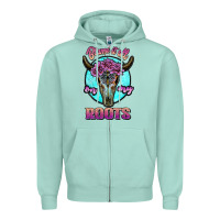 Seafoam blame it all on my roots white Zipper Hoodie - JahusDesignShop