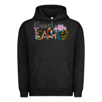 Pigment Black Blessed Teacher Urban Hoodie - Bettercallsaul