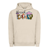 Pigment French Oak Blessed Teacher Urban Hoodie - Bettercallsaul