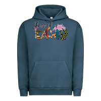 Pigment Midnight Navy Blessed Teacher Urban Hoodie - Bettercallsaul