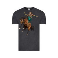 Vintage Black western horse rodeo Vintage Tee - BarkalooDesign