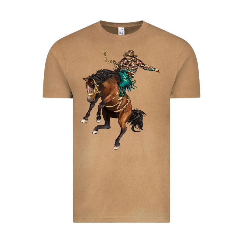 Western Horse Rodeo Vintage Tee by BarkalooDesign | Teevron