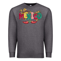 Charcoal Heather mexico Premium Sweatshirt - MaliasSmallBusiness