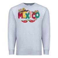 Heather Grey mexico Premium Sweatshirt - MaliasSmallBusiness