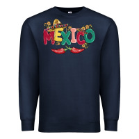 Navy mexico Premium Sweatshirt - MaliasSmallBusiness