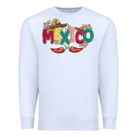 White mexico Premium Sweatshirt - MaliasSmallBusiness