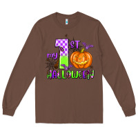 Chestnut my first halloween pumpkin Long Sleeve Tee - AdoDesignShop
