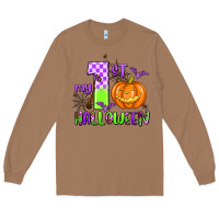 Toasted Coconut my first halloween pumpkin Long Sleeve Tee - AdoDesignShop