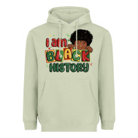 Matcha i am black history black boy Heavyweight Hoodie - MaliasSmallBusiness