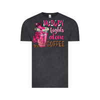Vintage Black Nobody Fights Alone Coffee Vintage Tee - texasbilliewilder