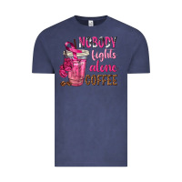 Vintage Denim Nobody Fights Alone Coffee Vintage Tee - texasbilliewilder
