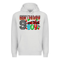 Dove Grey birthday boy Premium Hoodie - BundleAndBundleShop