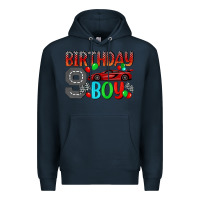 Navy birthday boy Premium Hoodie - BundleAndBundleShop