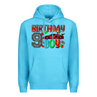 Ocean Blue birthday boy Premium Hoodie - BundleAndBundleShop