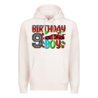Pale Pink birthday boy Premium Hoodie - BundleAndBundleShop